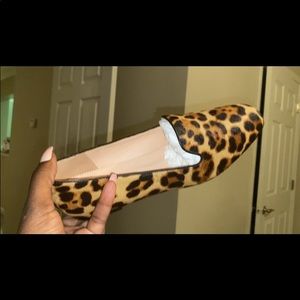 J. Crew Smoking Slipper In Haircalf